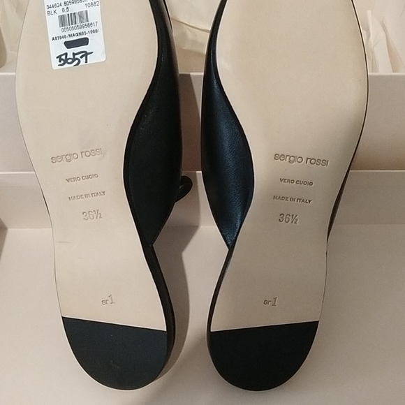 *SOLD* Sergio Rossi SR1 Slingback Flats - Picture 8 of 8